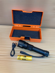 Coba USB Charging LED Flashlight, Handheld Torch Model- TG